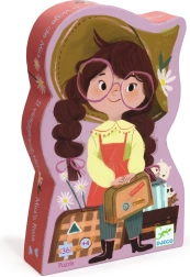 Djeco puzzle Mia i zwariowany pociąg – 36 elementów