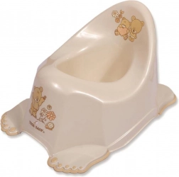 Grajcy nocnik dziecięcy z antypoślizgiem – beżowy miś