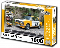 RETRO-AUTA puzzle VAZ 2103 VB (1980) – 1000 elementów