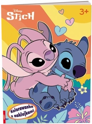 Disney Stitch – kolorowanka z naklejkami