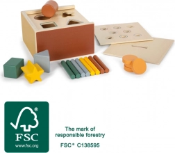 Montessori wielofunkcyjny box do wrzucania small foot