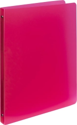 Segregator Opaline czerwony A4 z mechanizmem pierścieniowym
