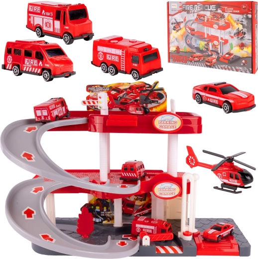 Zestaw parkingowy ze światłami i dźwiękami, 3 pojazdy