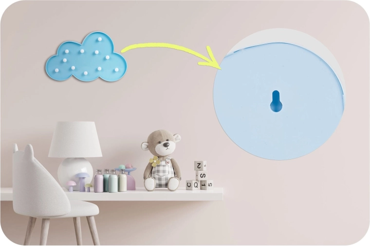 Łatwe zawieszenie na ścianie