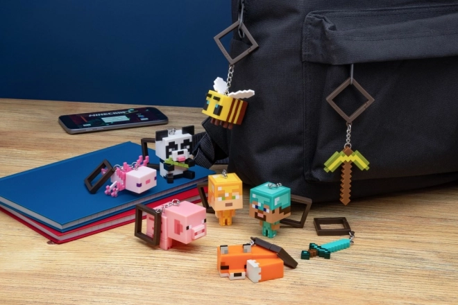 Figurka z motywem Minecraft