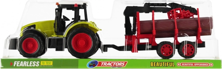 Odczepiana przyczepa z realistycznym ładunkiem