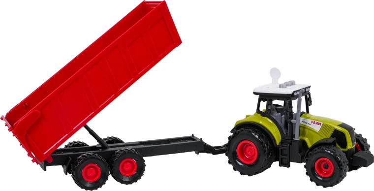 Interaktywny traktor ze światłami i dźwiękami