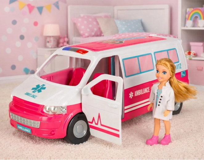Realistyczna zabawa z lalką lekarką