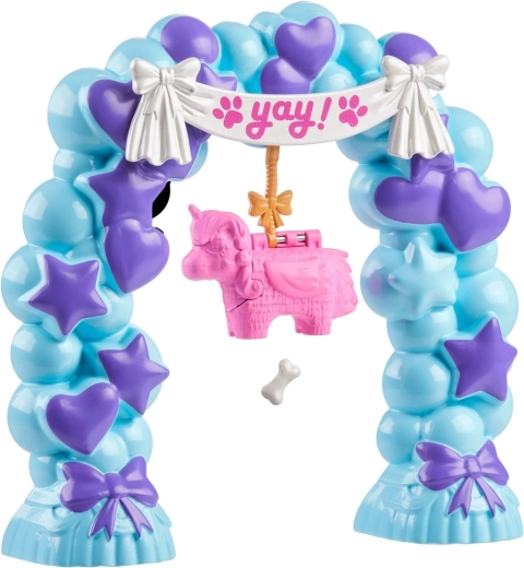 Brama z balonów z piniatą na wielkie show