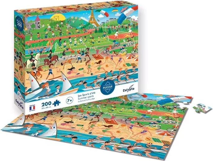 Puzzle Sentosphere sporty letnie 200 elementów