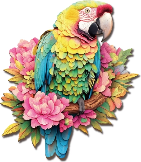 2Kids Toys drewniane puzzle Papuga