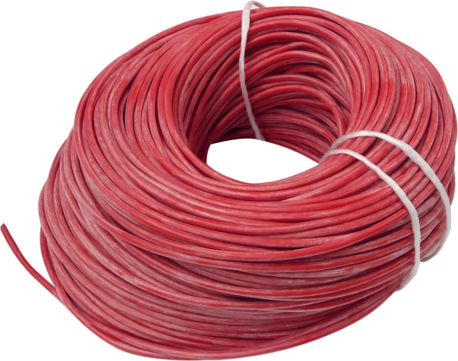 Silikonowy przewód 2,5 mm² czerwony, 100 m