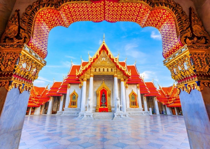 Enjoy puzzle Marmurowa Świątynia Bangkok 1000 elementów