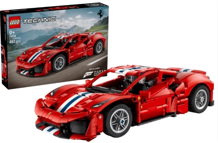 Lego Technic Ferrari 488 Pista (42235) - zestaw konstrukcyjny