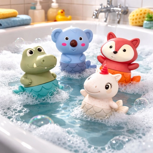 Pływająca zabawa do wanny