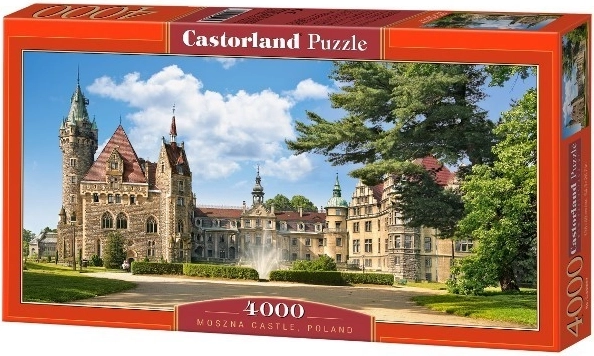 Puzzle Zamek Moszna Polska 4000 elementów
