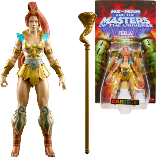 Mattel Masters of the Universe Origins figurka Teela 14 cm z akcesoriami
