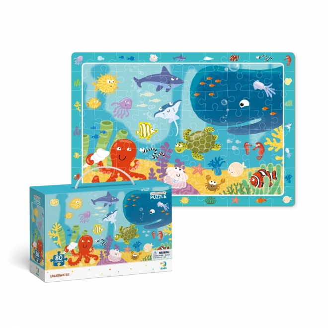 Puzzle Szukanie przedmiotów – morze, 80 elementów