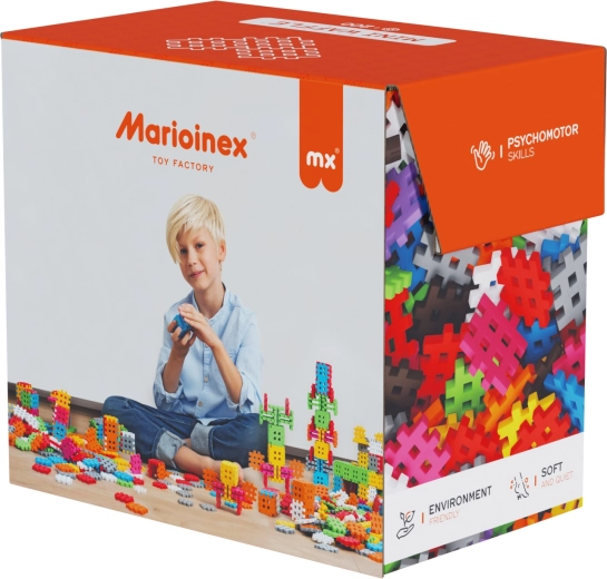 Łatwe łączenie, miękki i bezpieczny materiał