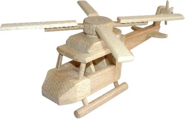 Drewniany helikopter z buku CEEDA CAVITY