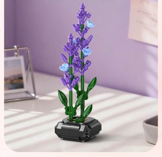 Realistyczna lawenda jako designerska dekoracja