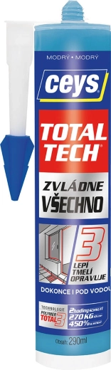 Uniwersalny klej i uszczelniacz 290 ml CEYS Total Tech Niebieski