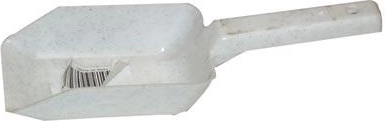Łopatka do mąki plastikowa 21 cm – mix kolorów