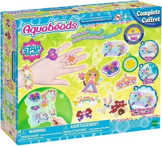 Aquabeads świat wróżek – kreatywny zestaw koralików