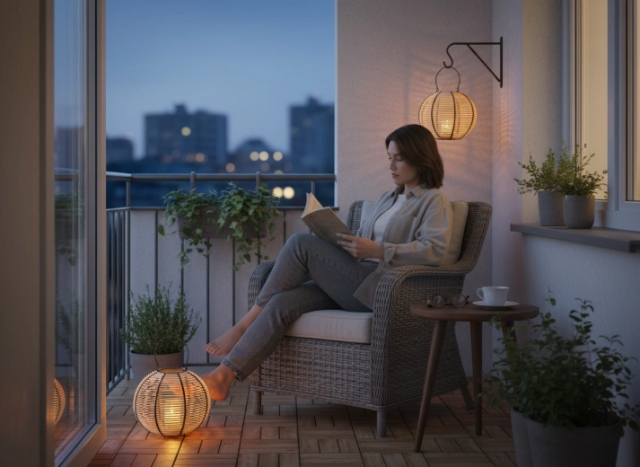 Idealny na balkony i mniejsze przestrzenie