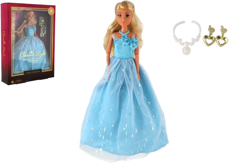 lalka Anlily z przegubami w wieczorowej sukni 30 cm