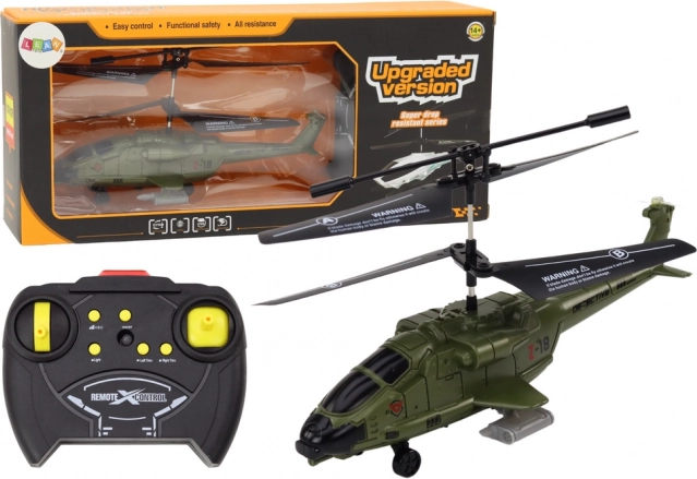 Wojskowy zdalnie sterowany helikopter z żyroskopem