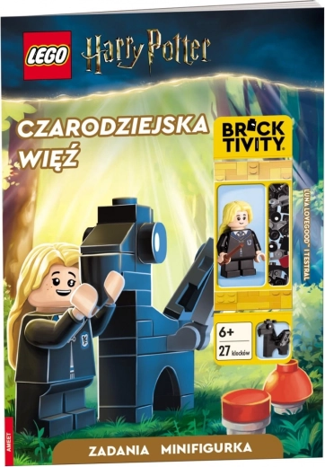 Interaktywna książka LEGO Harry Potter: Magiczna oprawa z ekskluzywną minifigurką
