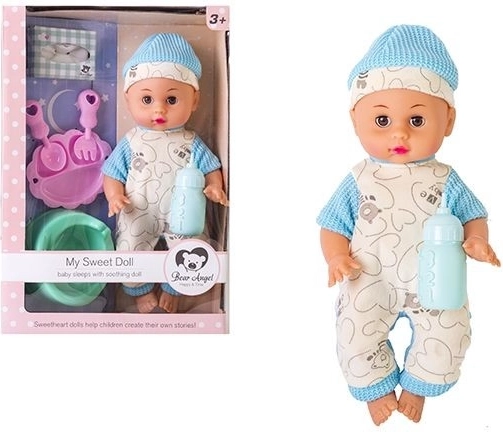 Lalka niemowlę z akcesoriami - 1 sztuka