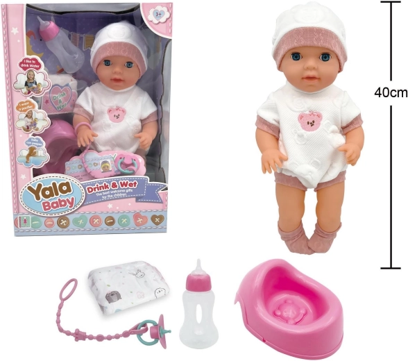 Sikające niemowlę z nocnikiem 40 cm