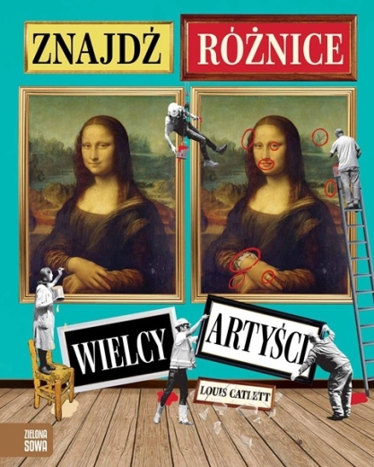 Książka: Znajdź różnice – wielcy artyści