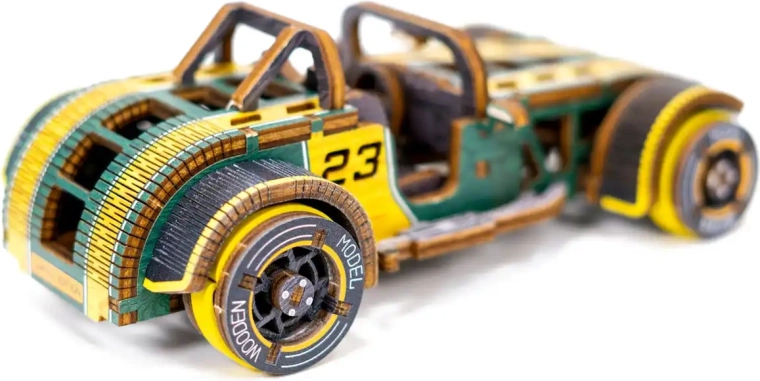 Drewniane pudełko prezentowe ze stojakiem