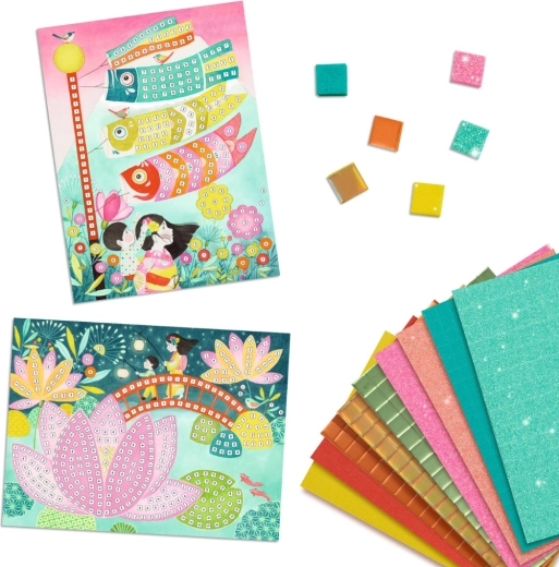 Lśniące mozaiki z połyskiem