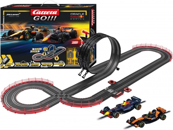 Autodroga Carrera GO Super Formula 5,3 m z bolidami F1 RED BULL i MCLAREN