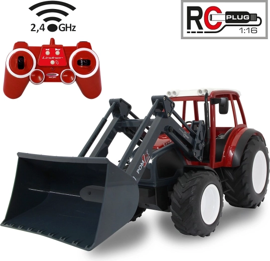 Jamara RC traktor Lindner Geotrac z ładowaczem czołowym 1:16, 2,4 GHz
