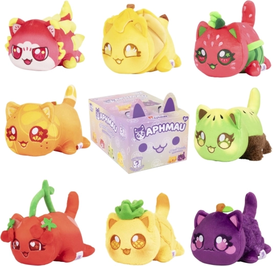 Aphmau Mystery MeeMeow pluszowy kotek owoce (niespodzianka)
