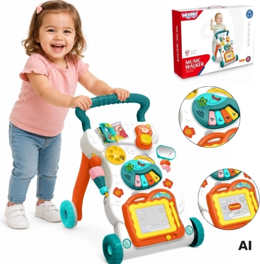 WOOPIE Baby muzyczny chodzik z aktywnościami