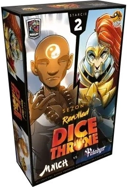 Gra Dice Throne Pojedynek 2 Mnich vs Paladyn