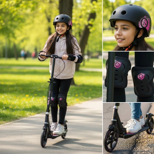 Duże koła 200 mm i łożyska ABEC‑11