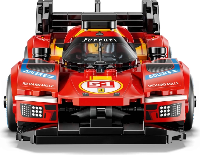 Autentyczny wyścigowy wygląd Ferrari