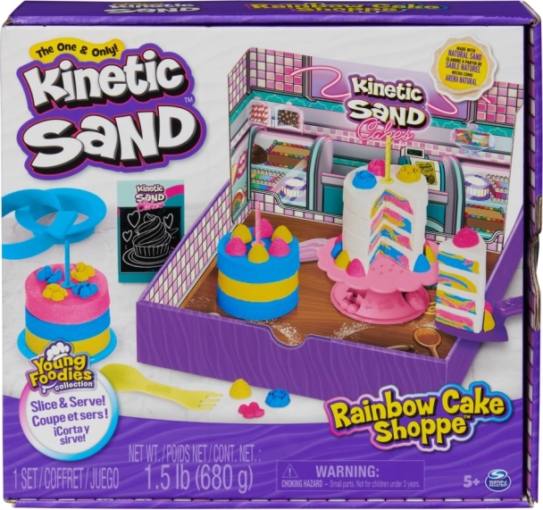 Kinetic Sand Tęczowa Cukiernia
