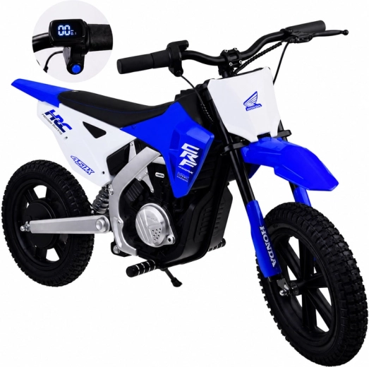 Dziecięcy elektryczny motocykl crossowy Honda CRF 450RX 24 V (22 km/h) – niebieska