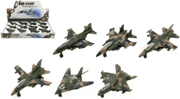 Wojskowy myśliwiec do składania, metalowy i plastikowy 9 cm