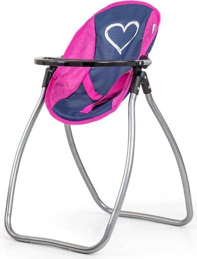 Składane krzesełko do karmienia dla realistycznej zabawy