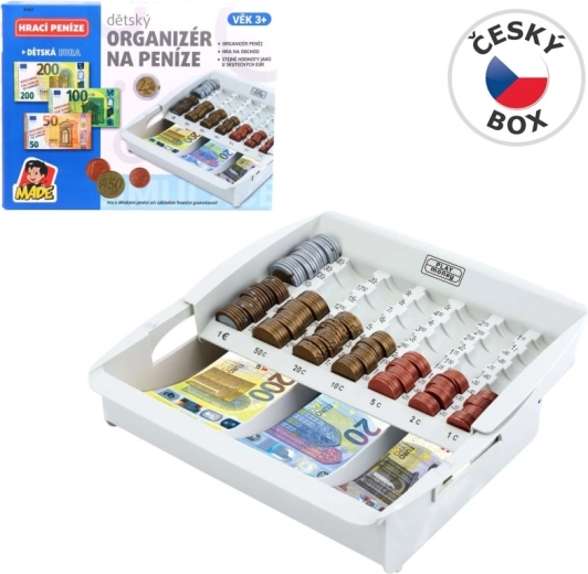 MaDe dziecięcy organizer na monety i banknoty euro