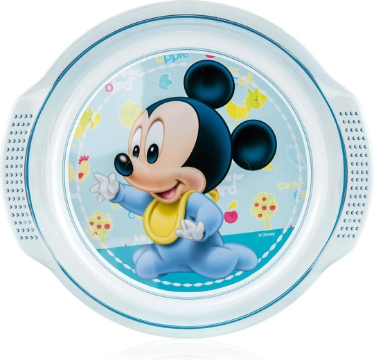 Dziecięcy talerz MICKEY 17 cm plastikowy